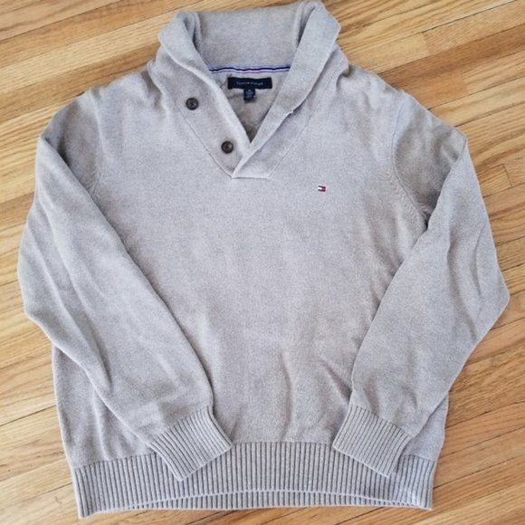 Tommy Hilfiger Adler Shawl Collar MENS Sweater - Picture 1 of 6